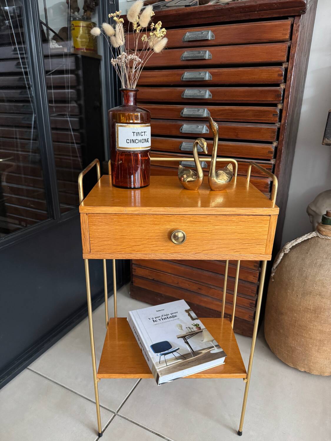 Vintage sofa or bedside table