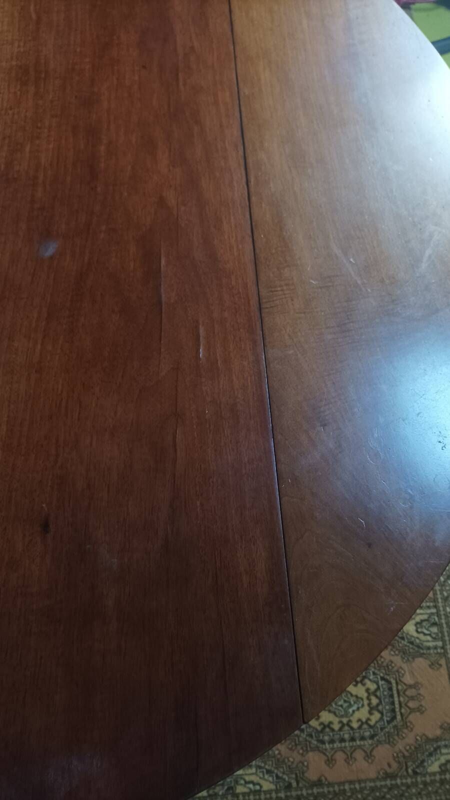 Louis Philippe period walnut table
