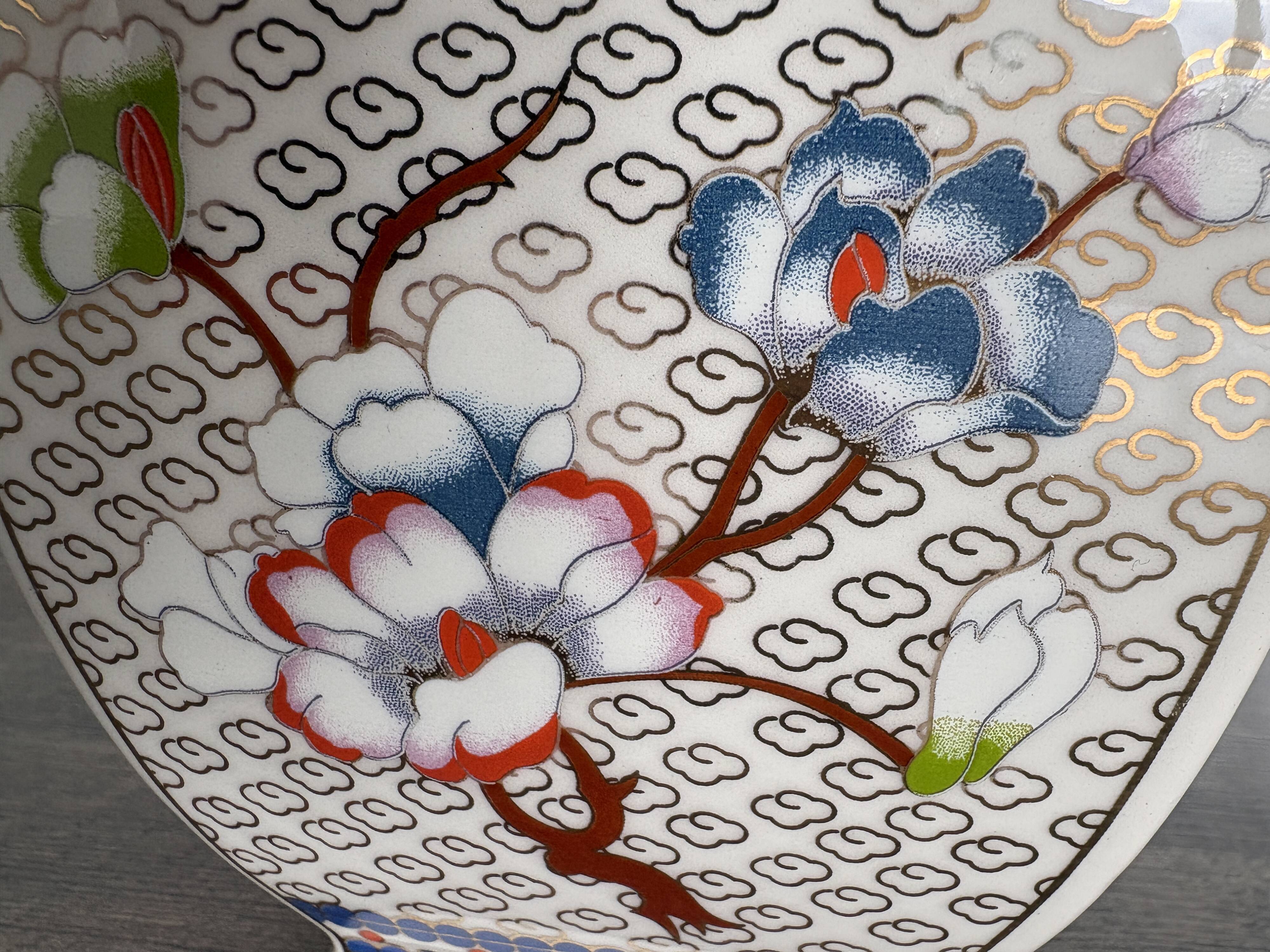 Bonbonnière vintage chic Made in Italy style Imari