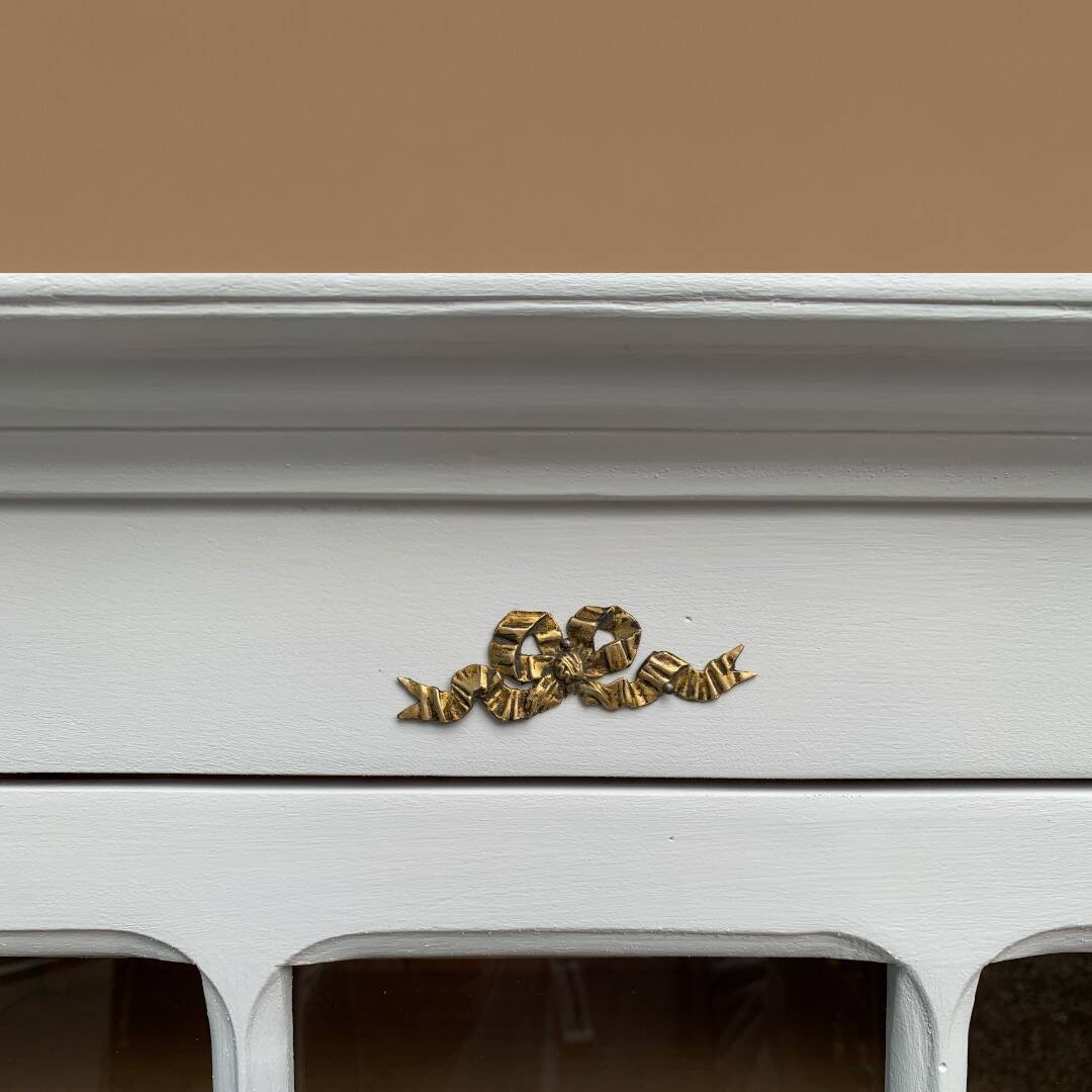 Antique Parisian glass cabinet H150