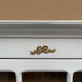 Antique Parisian glass cabinet H150