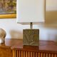 Luciano Frigerio, Hollywood Regency table lamp base, Italy 1970