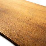 Set of 5 oak wall shelves Marcel Gascoin 50s reconstruction