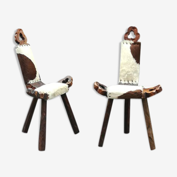 Pair of chairs of cottage