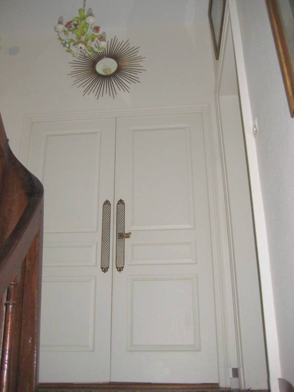 vintage gold metal sun mirror