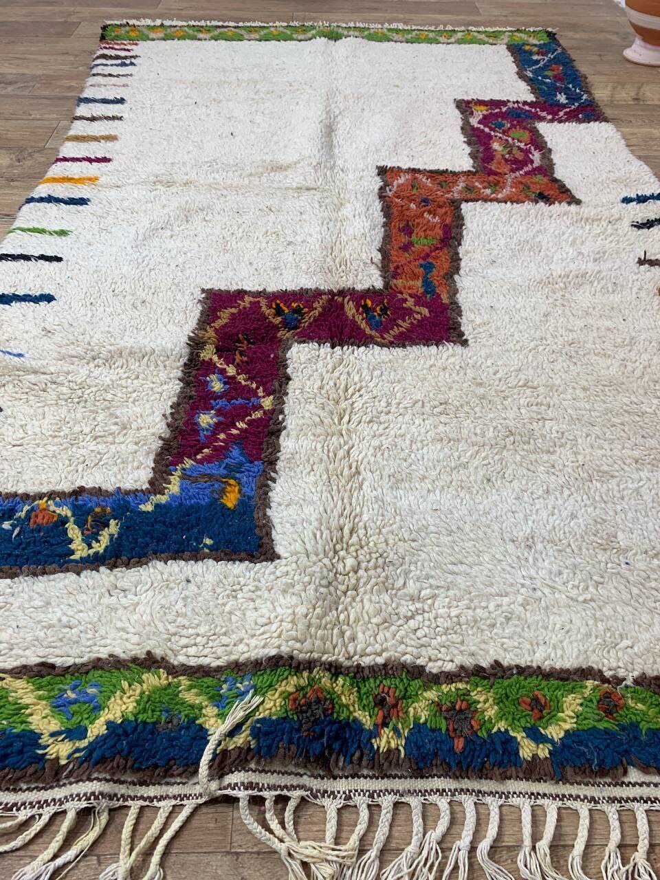 Handmade Moroccan Berber rug 258 X 150 CM