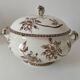 Antique ironware soup tureen – “Marguerite” decor, Grand Dépôt Paris