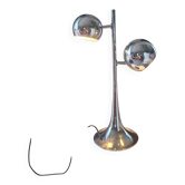 Lampe eye ball chromée vintage