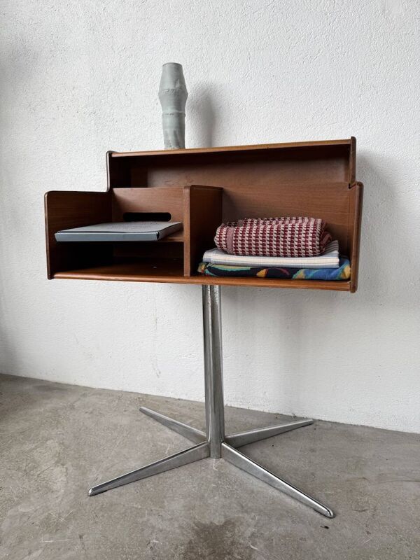 Meuble console ou petit bureau Fimsa Roma Italy teck