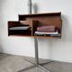 Console table or small desk Fimsa Roma Italy teak