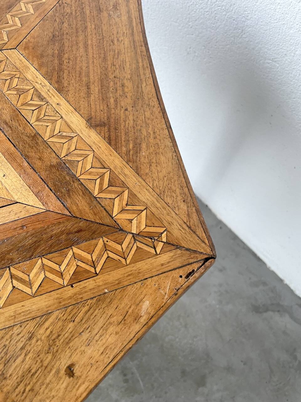 19th century inlaid side table