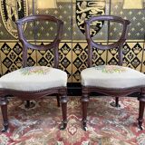 Paire de chaises Napoléon III