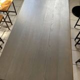 Restored solid oak farmhouse table