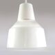 Holophane white glass suspension