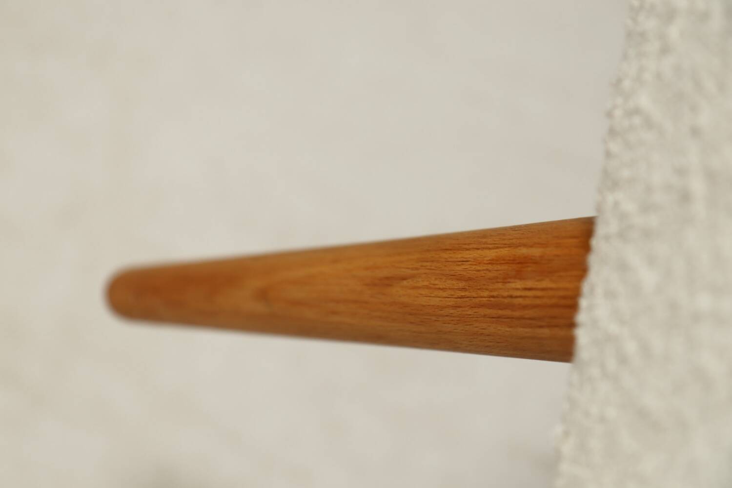 Vintage cocktail chair beige boucle expo 58