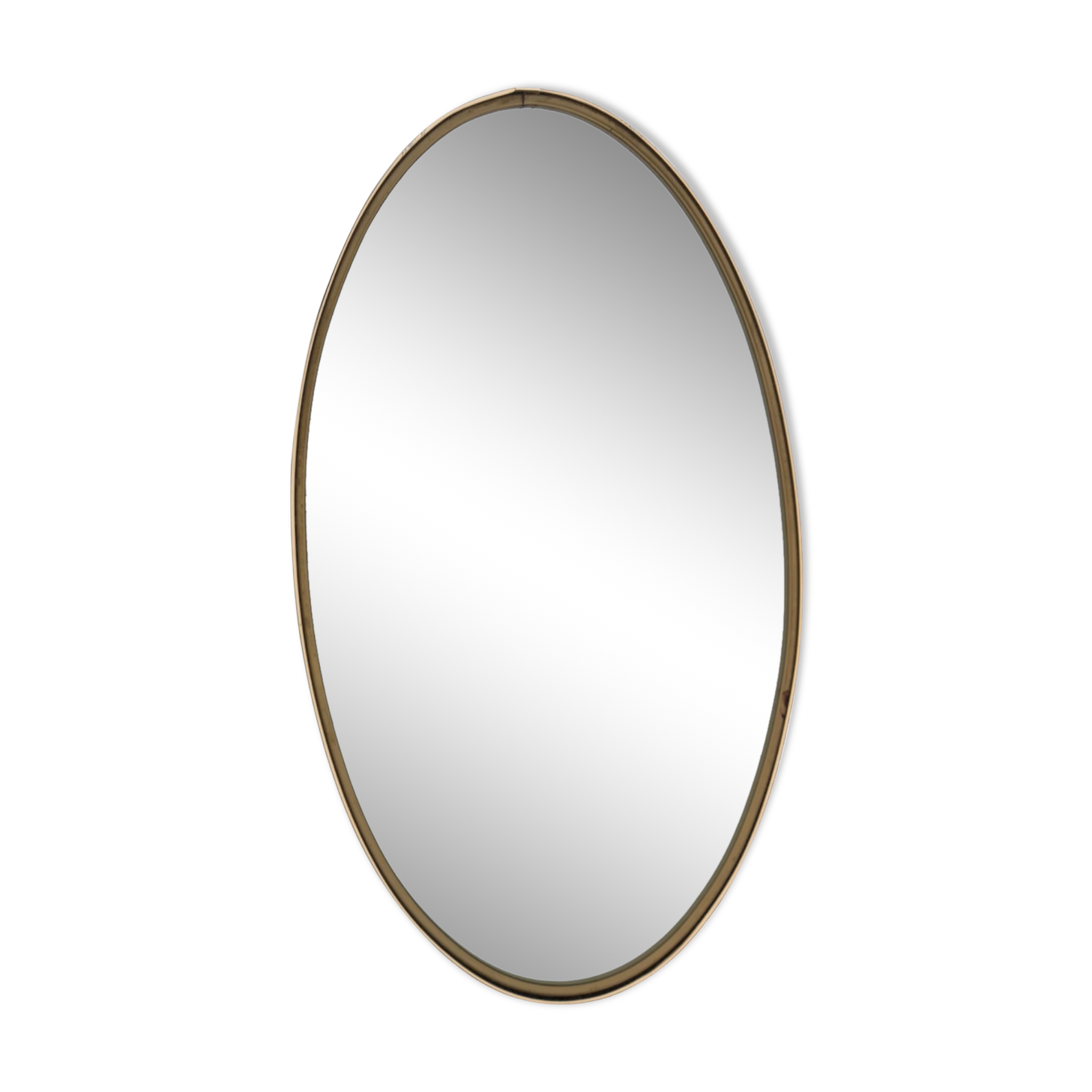 Oval mirror vintage 60 70