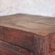 Antique wooden cabinet with 1 door, storage unit, bonnetière, kitchen furniture.