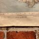Map of southeastern France on paper
