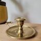 Cellar rat / brass candle holder