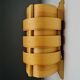 Set Of Curved Pine Veneer Wall Lamps By Hans-Agne Jakobsson For Markaryd, Sweden 1960S