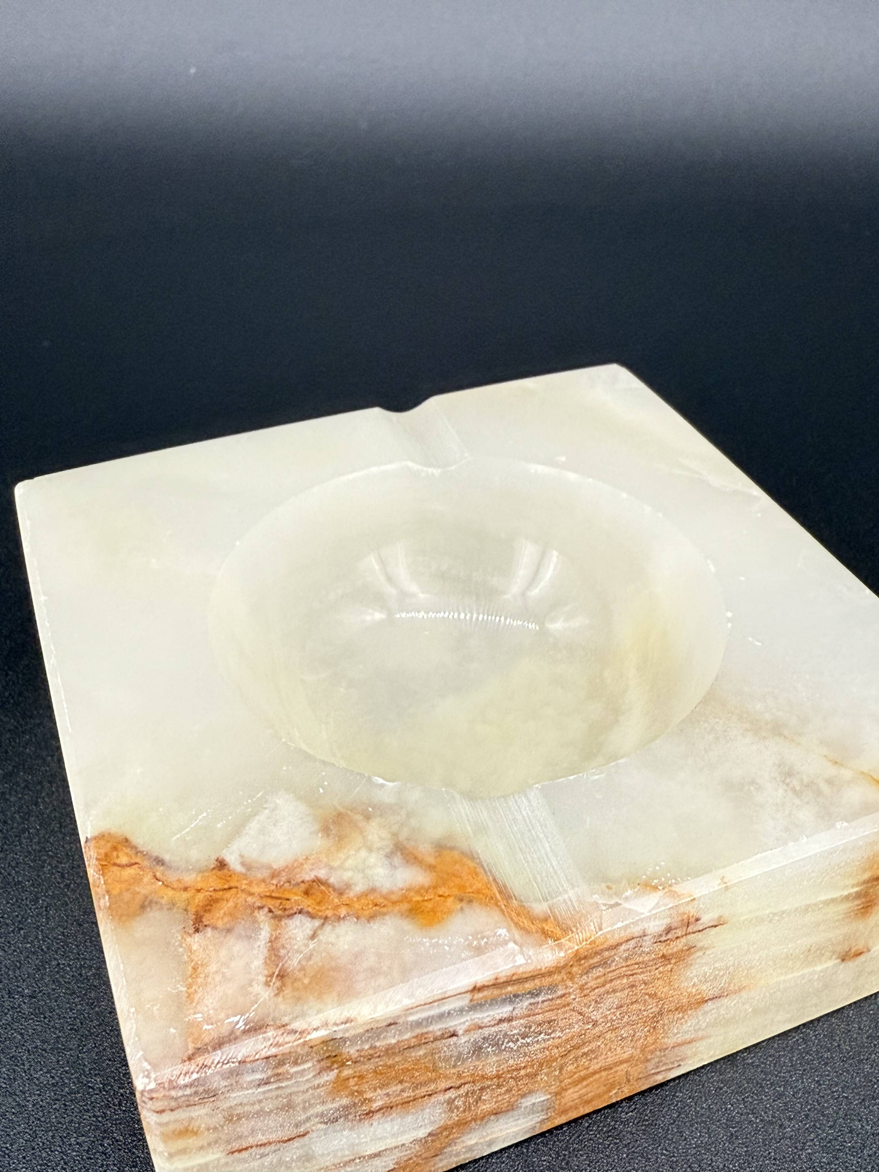 Onyx ashtray