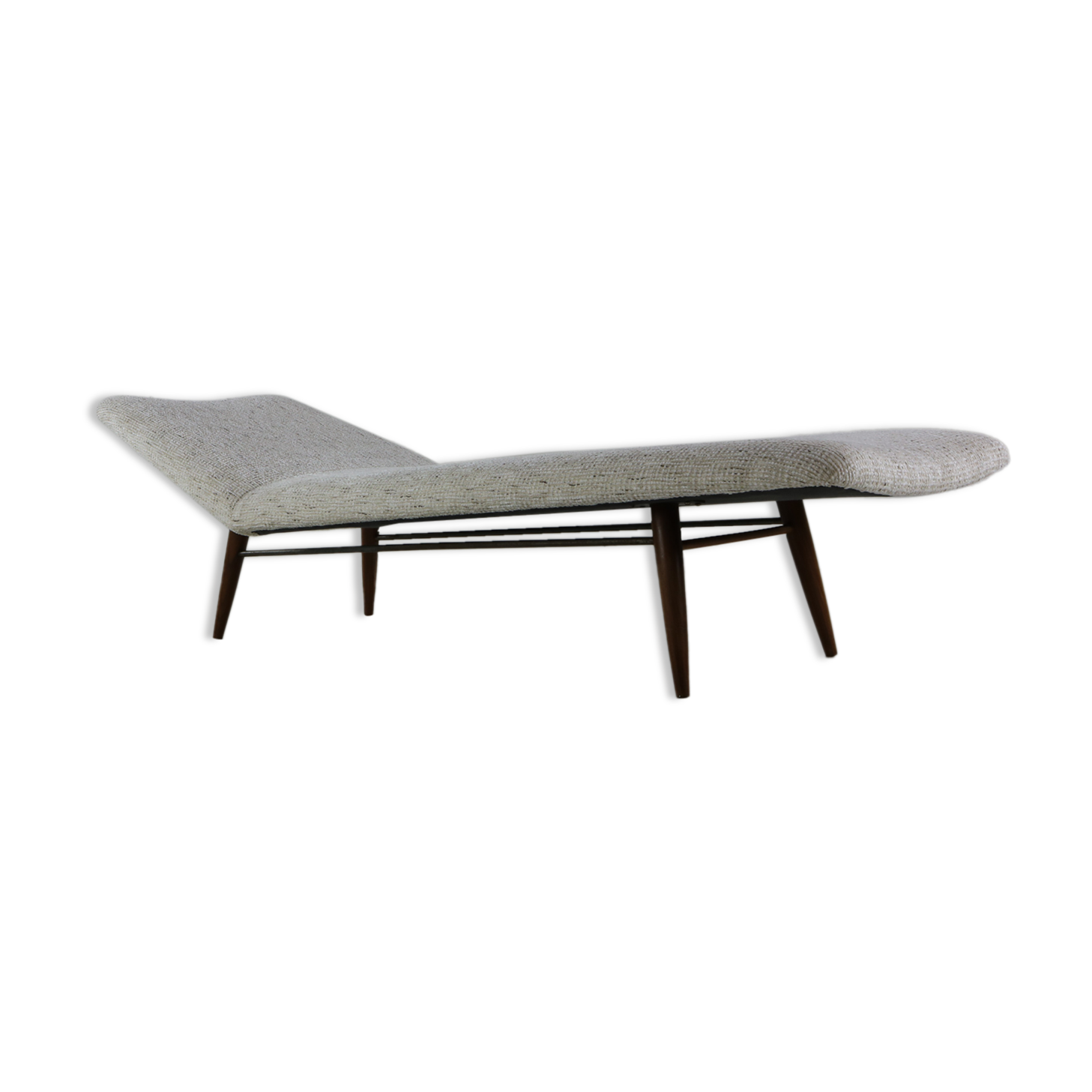 Mid-century designed daybed with metal