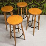 Set of 4 bar stools