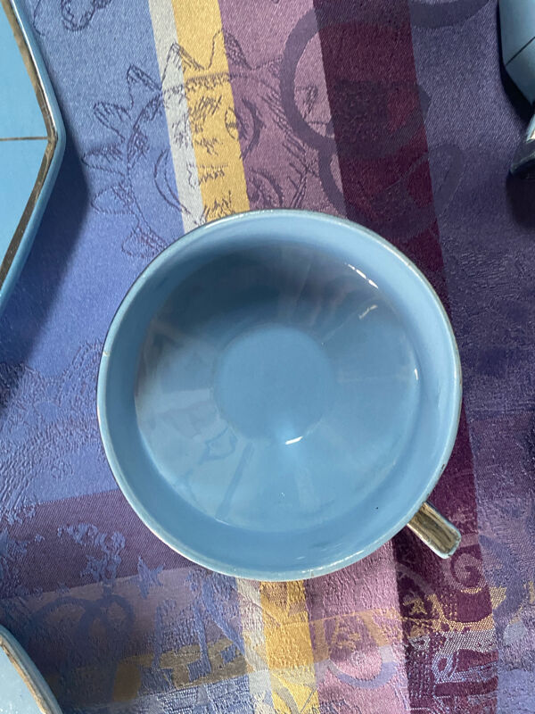 Service à thé Art Déco estampillé Longwy