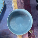 Art Deco tea service stamped Longwy