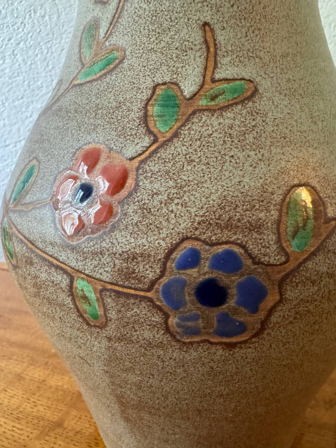 Vallauris MC Treinen ceramic vase from the 60s