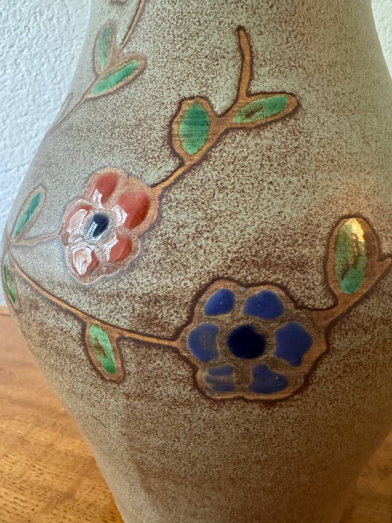 Vallauris MC Treinen ceramic vase from the 60s