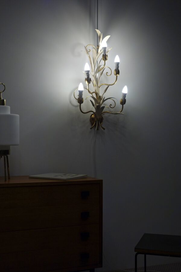 Applique murale épi de blé par Hans Kögl, Allemagne 1970's