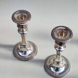 Bougeoirs en argent sterling