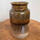 Vase brun, Scheurich 231-15 , poterie d’art ouest-allemande (WGP)