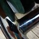 Formica and chrome-plated metal table