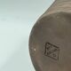 Vintage studio ceramic vase, dripping red glaze, signed "Pot Aardig"