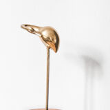 Couple of intertwined herons