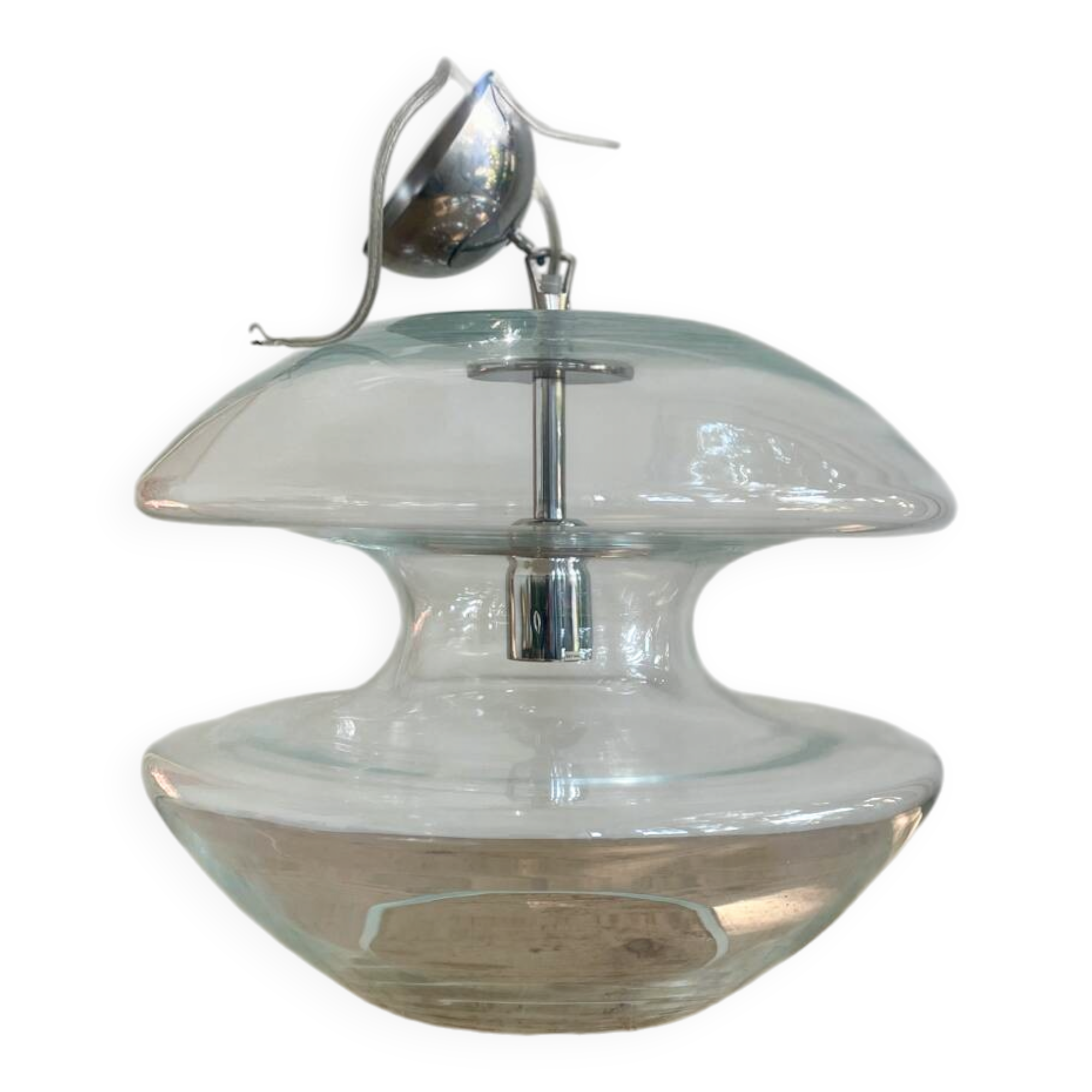 Retro glass suspension