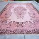 Vintage Decorative Pink Rug sku 2535