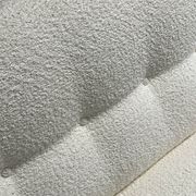 1940s Sofa in Wood and Boucle Fabric, Italian Production