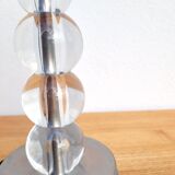 Lampe boules en verre
