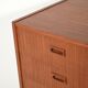 Scandinavian chest of drawers from the 1960s in mahogany