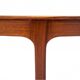 Coffee table, Danish design, signed A.J. Iversen, 1960s. After restoration.