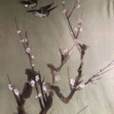 Japanese silk painting