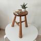 Brutalist tripod stool from the 1950s/60s.