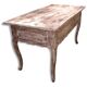 Bureau d'époque Louis XV en merisier Relooké