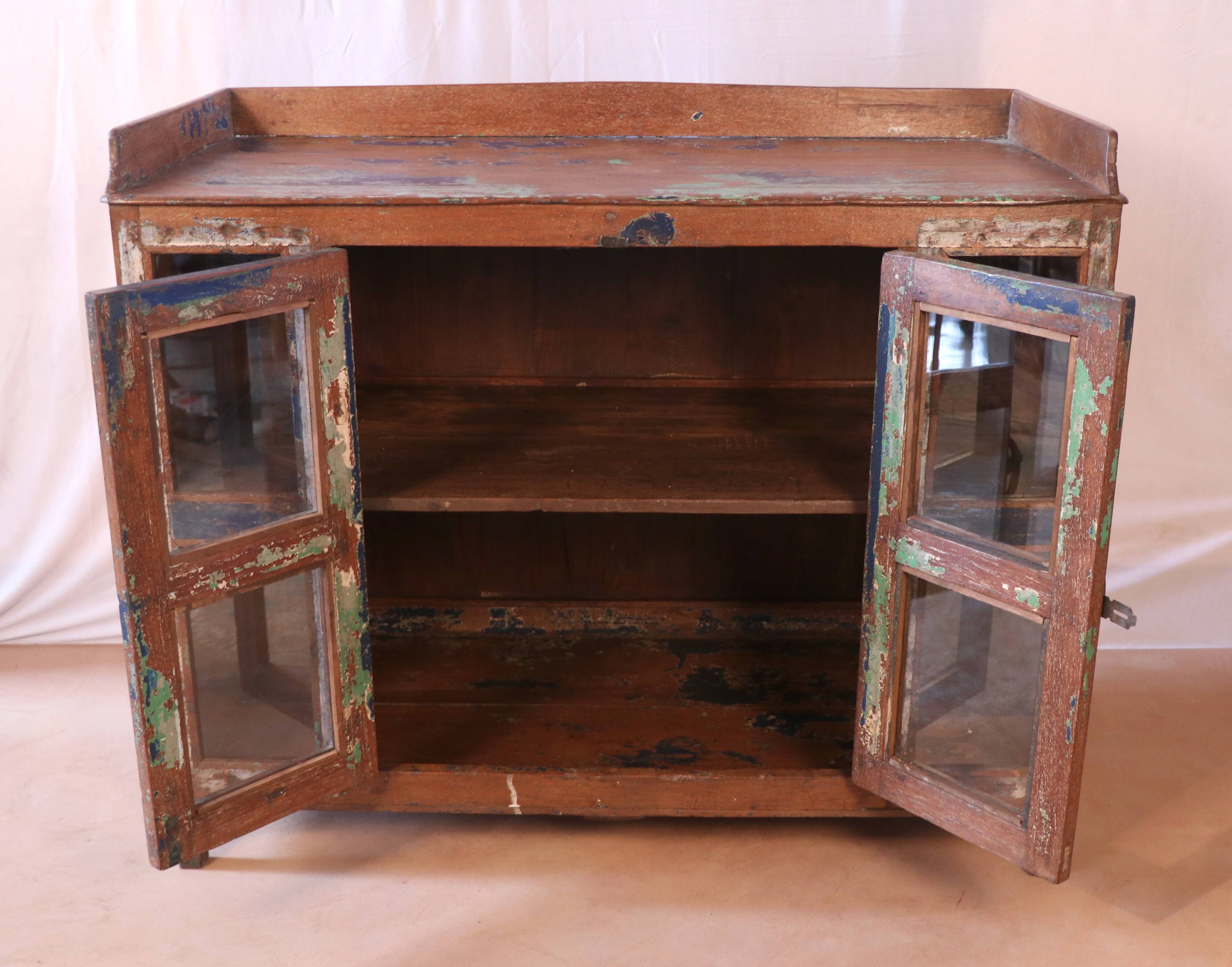 Old burmese teak sideboard teak