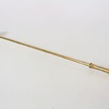 Vintage brass fireplace accessory set