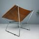 Pierre Paulin AP-14 cognac leather armchair for A. Polak, 1955