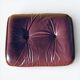 Burgundy Herman Miller Original Rosewood Eames Lounge Chair and Ottoman